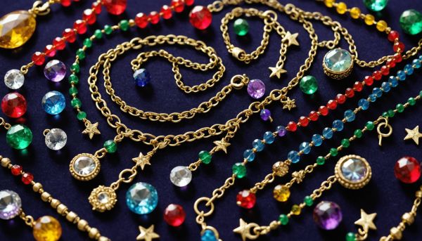 Babioles colorées et parures fantaisie pas chères